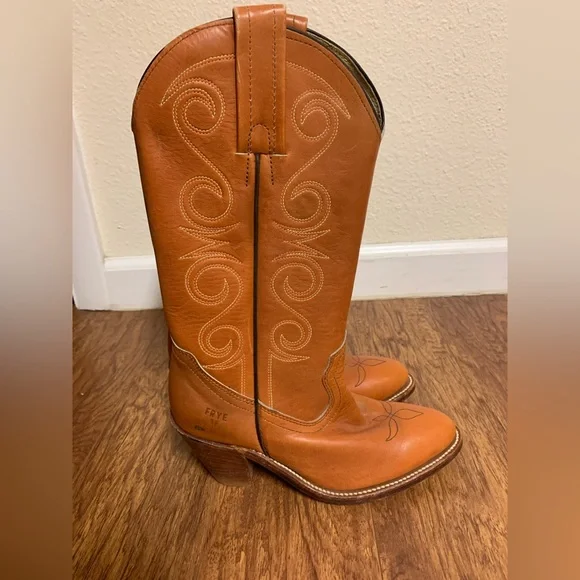 Vintage Frye women’s boots 5.5 Western Style # 7065. - Picture 4 of 7